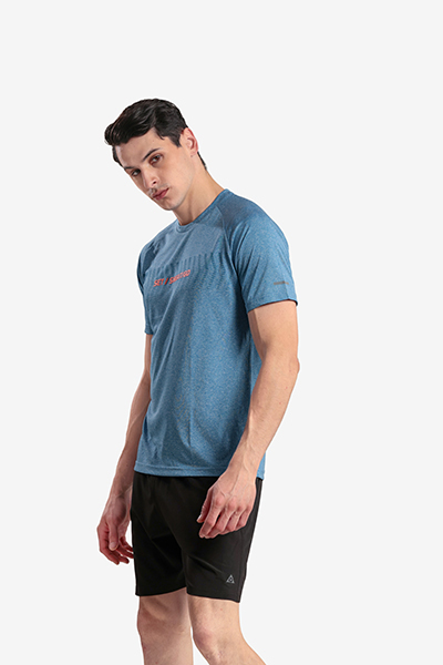 Men's Printed Round Neck T-Shirt