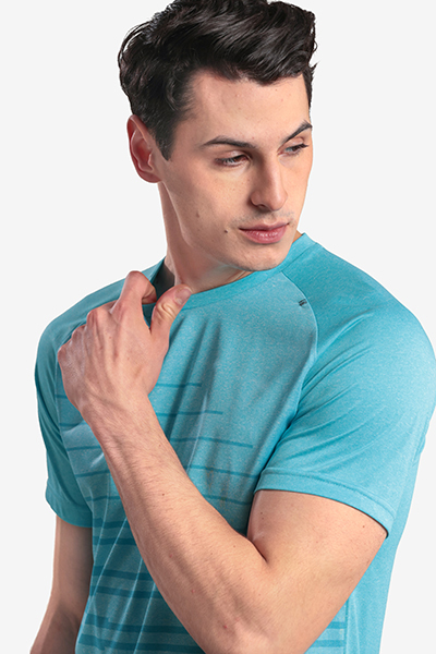 Men's Printed Round Neck T-Shirt