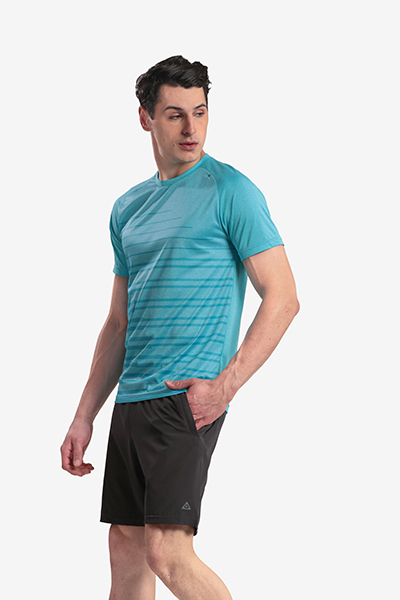Men's Printed Round Neck T-Shirt