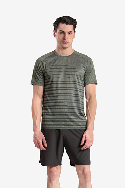 Men's Printed Round Neck T-Shirt