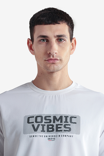 Men's Printed Round Neck T-Shirt