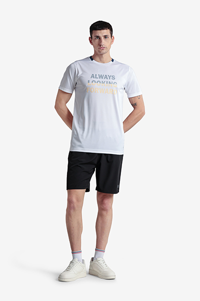 Men's Printed Round Neck T-Shirt