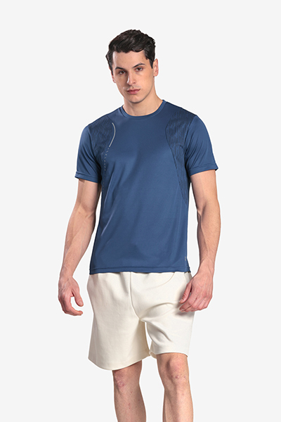 Men's Printed Round Neck T-Shirt