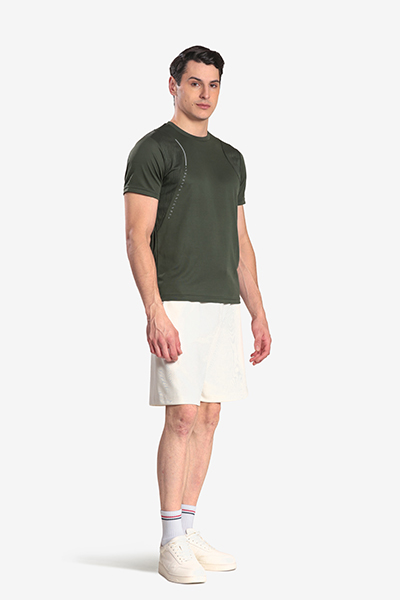 Men's Printed Round Neck T-Shirt