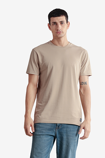 Men's Basic Round Neck T-Shirt