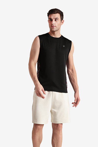 men's printed sando t-shirt