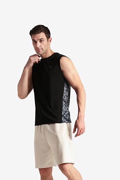 men's printed sando t-shirt