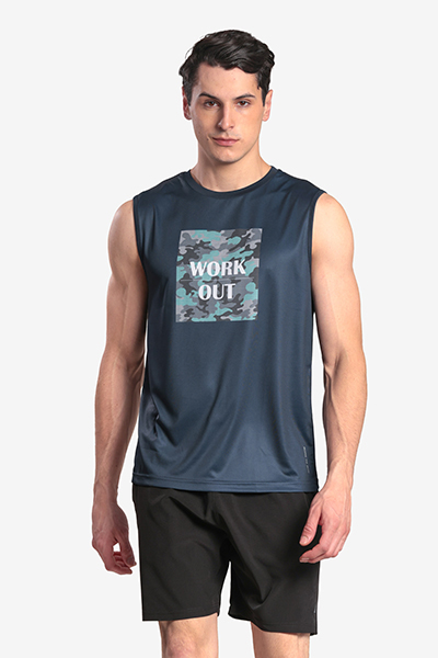 men's printed sando t-shirt