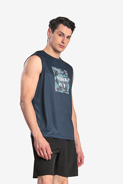 men's printed sando t-shirt
