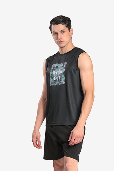 men's printed sando t-shirt