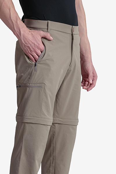 men's  hicking  zip-off  trouser