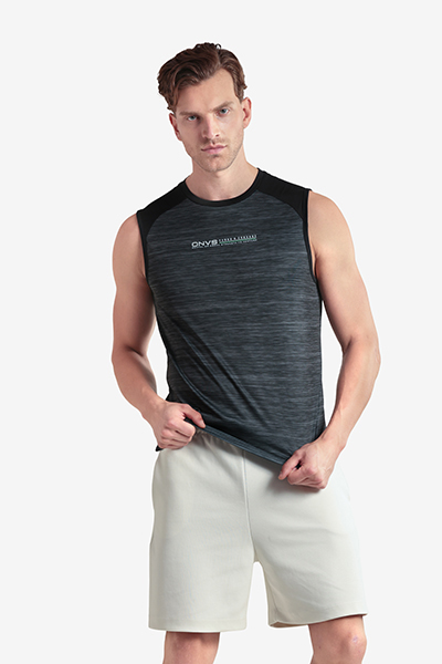 men's printed sando t-shirt