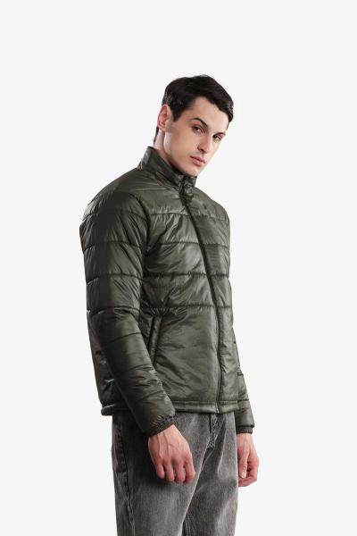 Mens Quilted Full Zipper Jacket