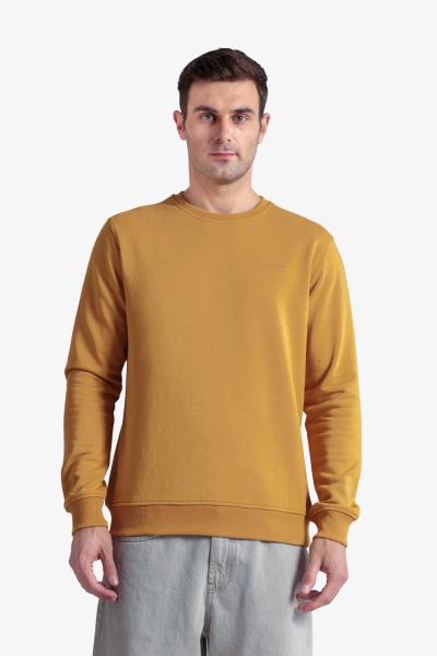 Men'S Solid Round Neck Sweatshirt