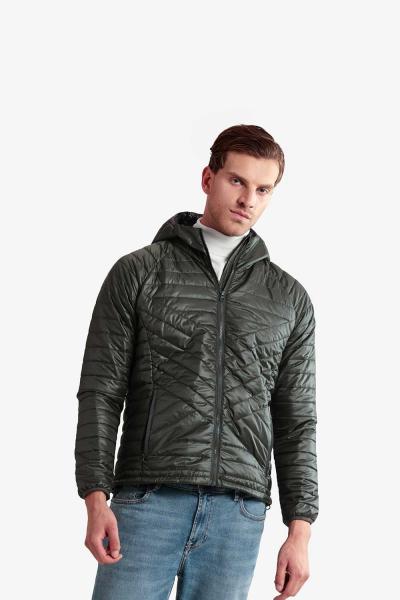 Mens Quilted Full Zipper Jacket