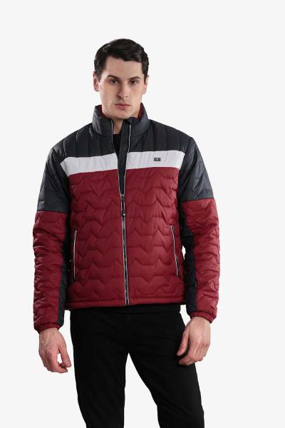 Mens Quilted Full Zipper Jacket