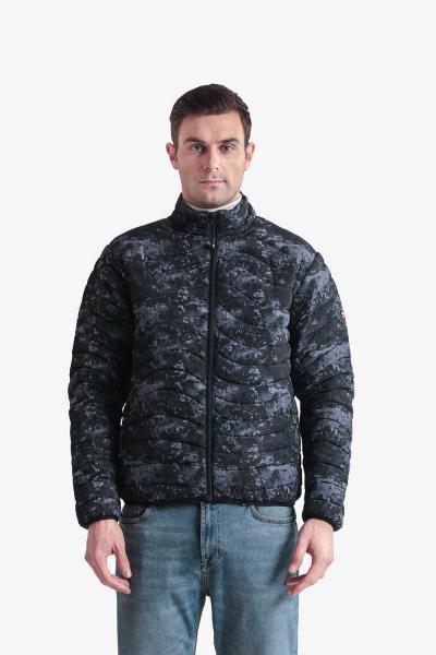 Mens Quilted Full Zipper Jacket